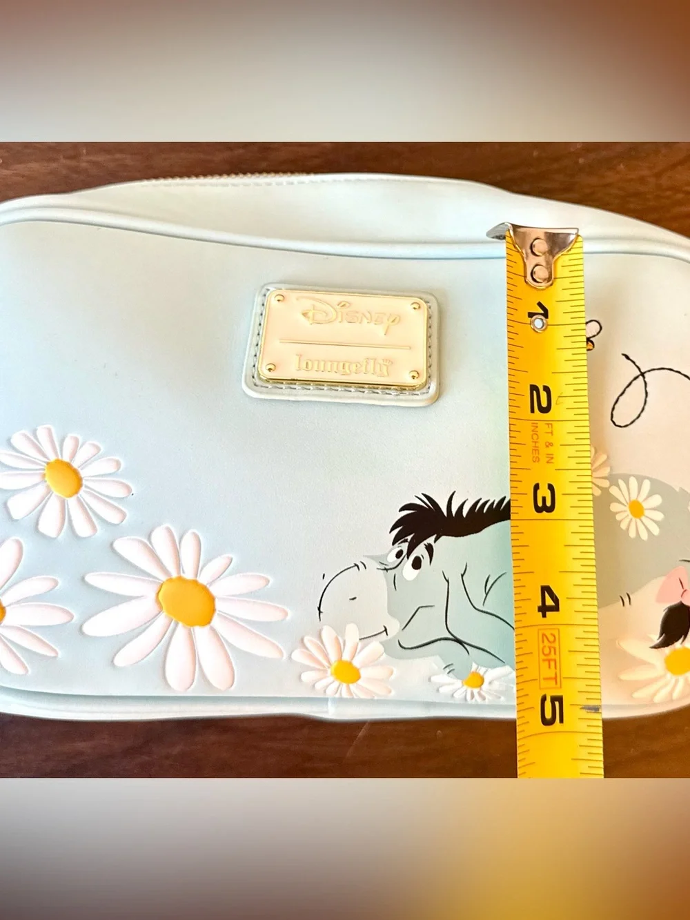 Disney Loungefly Pastel Blue Eeyore Daisy Crossbody Bag Winnie the Pooh